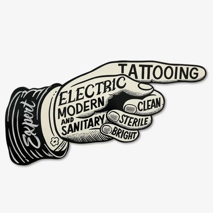 tattoo-hand-point-rotulo-vintage-mano-senalando